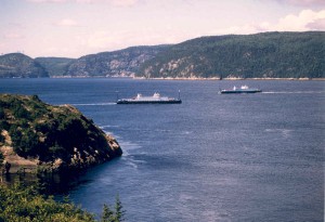 Traverse Tadoussac - Baie-Sainte-Catherine © Société des traversiers du Québec