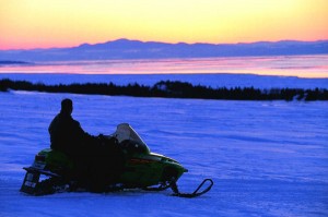 Un magnifique coucher de soleil du Bas-Saint-Laurent © Tourisme Bas-Saint-Laurent