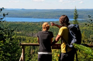 One of the vistas on Lake Témiscouata © Marc Loiselle / Sépaq