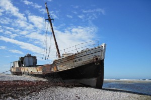 The Calou shipwreck on Anticosti Island ©