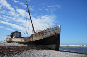 Épave du Calou sur l'île Anticosti