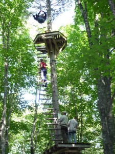 Aerial park © Domaine Valga