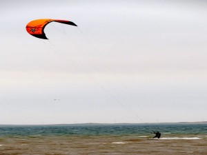 Les Îles, un endroit privilégié pour la pratique du "kitesuf" © David Lang