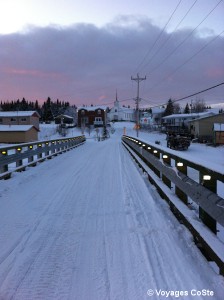 snowmobile Tête à la Baleine