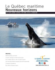 Le Québec maritime, Nouveaux horizons