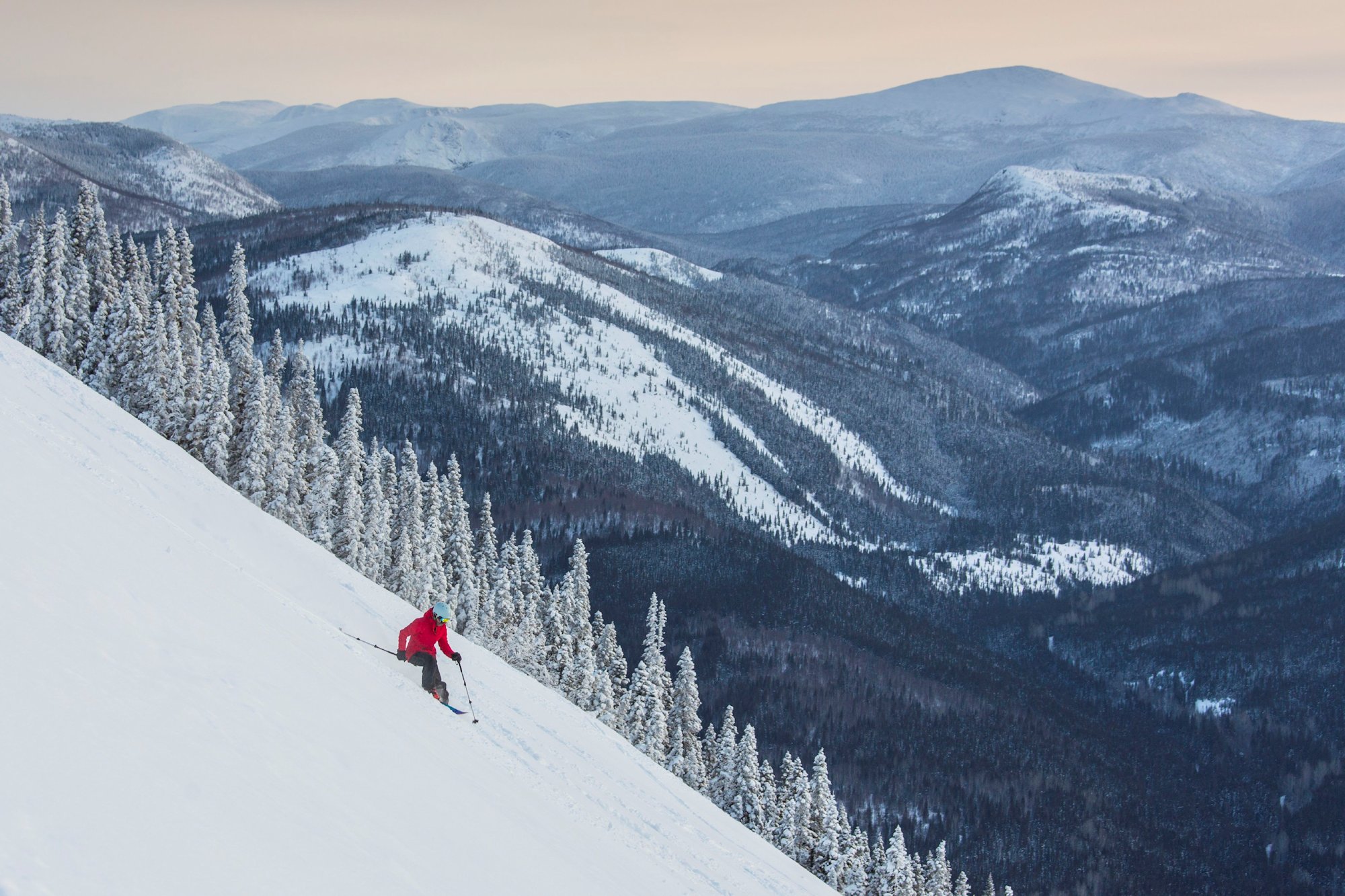 Backcountry Skiing in Canada ChicChoc Mountains Gaspésie