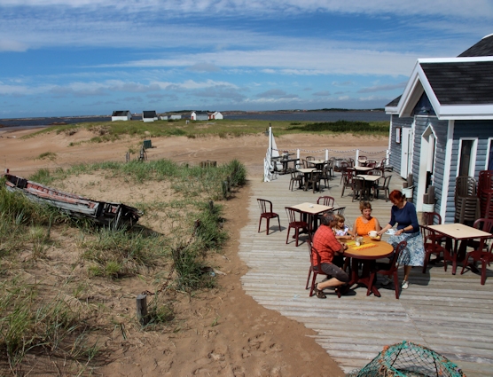 Bistro de L’Échouerie in Natashquan in Côte-Nord