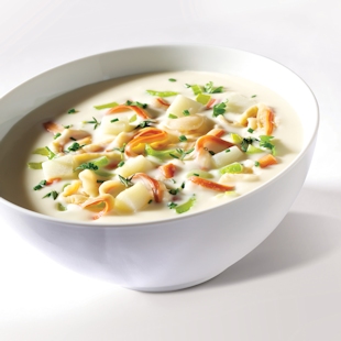 Stimpson’s surf clam chowder