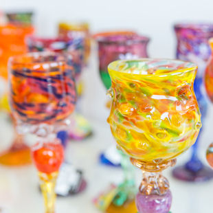 Objects made by La Méduse glassblowers