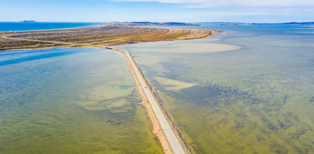 Route 199 in the Îles de la Madeleine