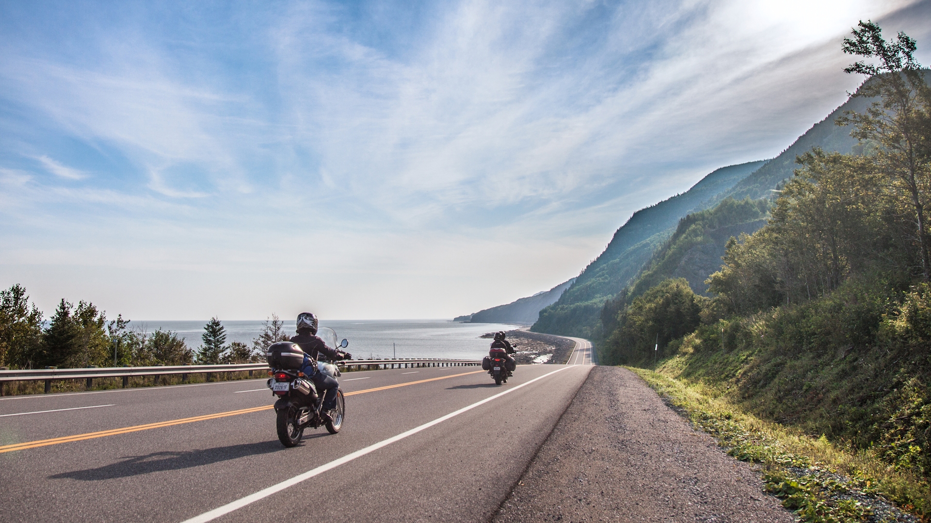 Route 132 in Gaspésie