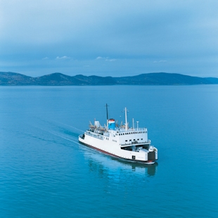 Ferry between Matane and Baie-Comeau
