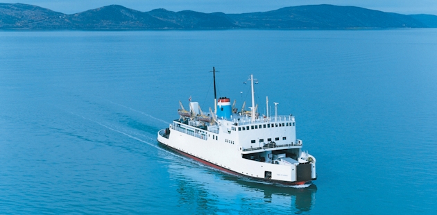 Ferry between Matane and Baie-Comeau