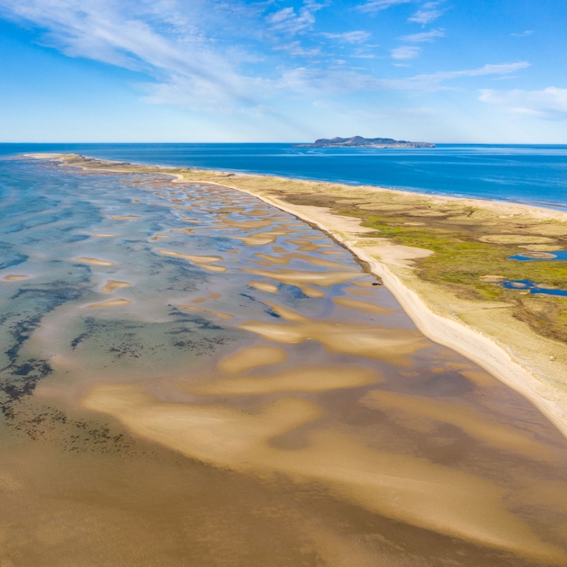 Landscape in the Îles de la Madeleine