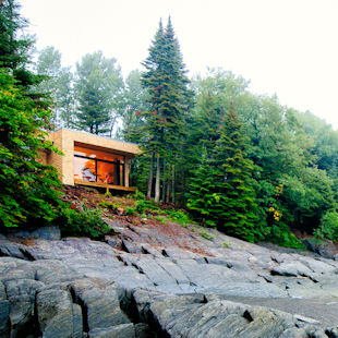 Cottage on Île aux Lièvres