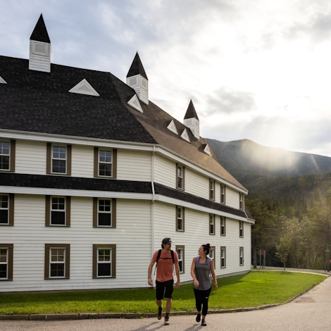 Gîte du Mont-Albert dans le parc national de la Gaspésie 