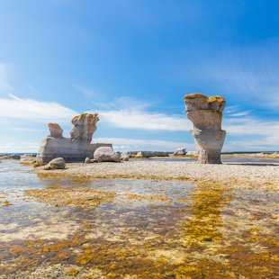 Monoliths in the Mingan Archipelago National Park Reserve