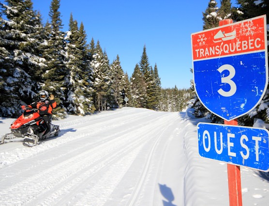 Snowmobile rides Canada Qu bec - Circuit%20Raid%20Nordique 556x425