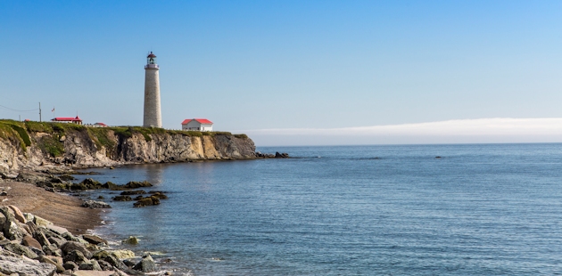 Cap-des-Rosiers Lighthouse in Gaspésie