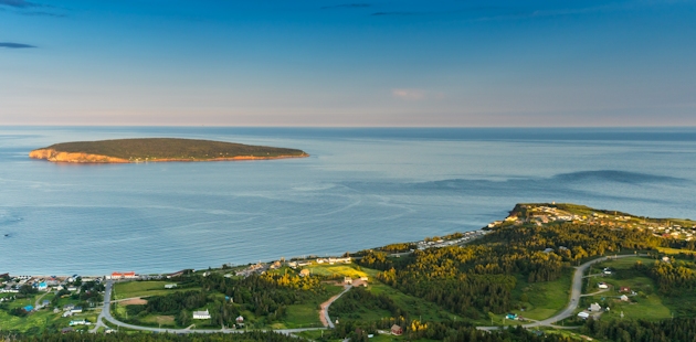 Bonaventure Island off Percé in Gaspésie