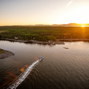 Île aux Lièvres in the Bas-Saint-Laurent region