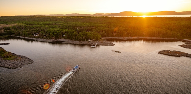 Île aux Lièvres in the Bas-Saint-Laurent region