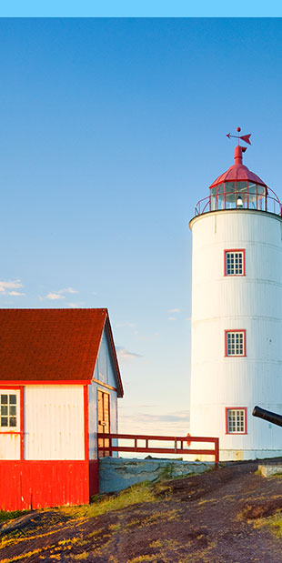 Île Verte Lighthouse in Bas-Saint-Laurent