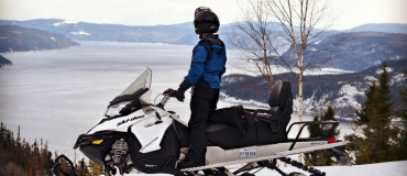 À voir en motoneige : le fjord du Saguenay