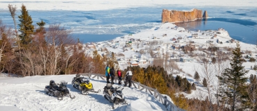 6 circuits motoneige à parcourir en Gaspésie