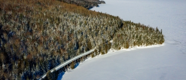 What to See by Snowmobile in Eastern Québec: The Notre-Dame Mountains