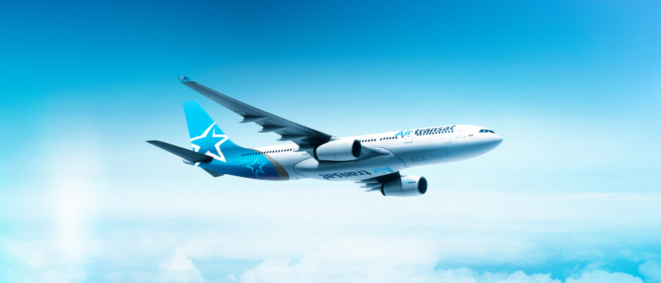 Voyagez de l’Europe vers le Québec à bord d’Air Transat