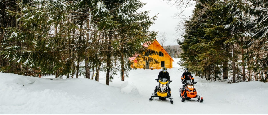 Snowmobile-Friendly Lodging in Bas-Saint-Laurent