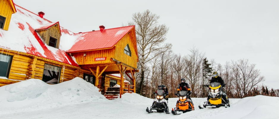 Wintertime at Domaine Valga