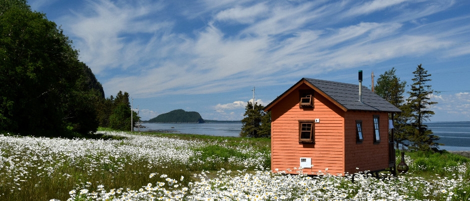 Tiny house at Domaine Floravie - Photo Credit: Domaine Floravie Lodging Options in Harmony with Nature
