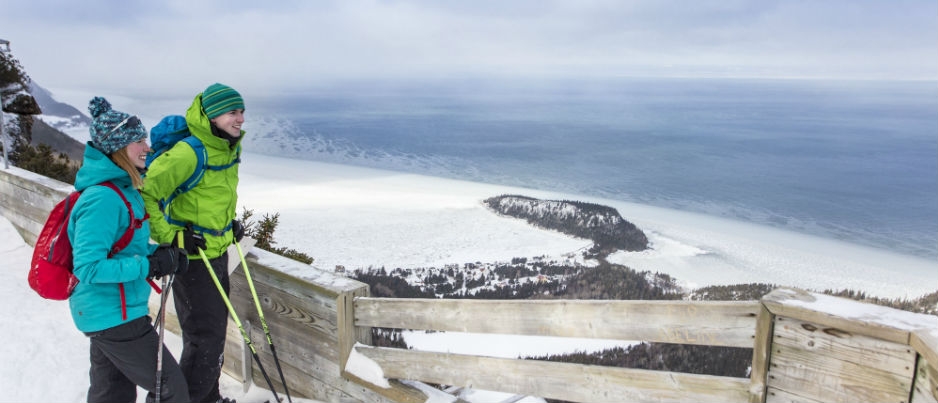 Parc national du Bic - Photo Credit: Mathieu Dupuis / Sépaq What to Do in Bas-Saint-Laurent in the Winter