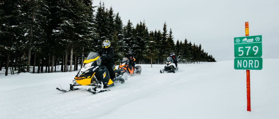 Rimouski - Crédit photo : 5Mphotographie 4 grands circuits motoneige à parcourir cet hiver!