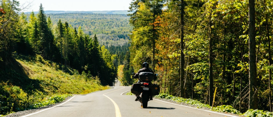 Le Témiscouata à moto : une foule de sensations