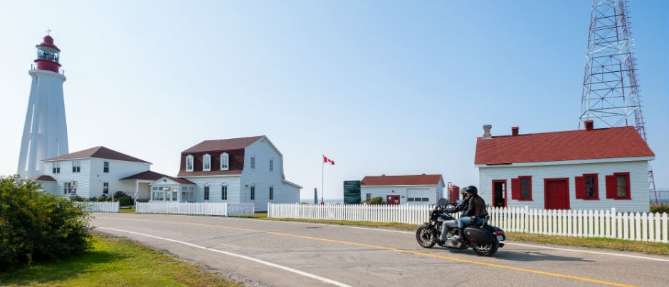 Rimouski - Crédit photo : Nadeau Julien, créateurs de contenu Les routes touristiques : suivez les panneaux bleus!