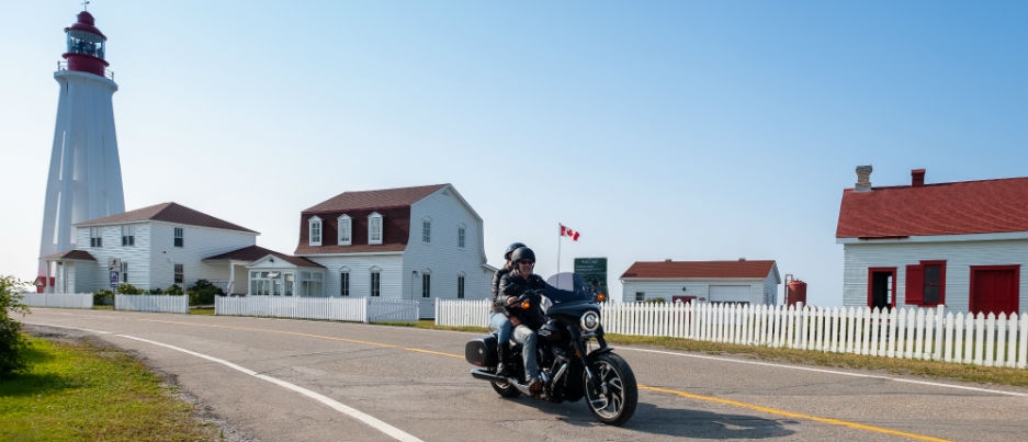 Le Bas-Saint-Laurent à moto : s’en mettre plein les yeux!