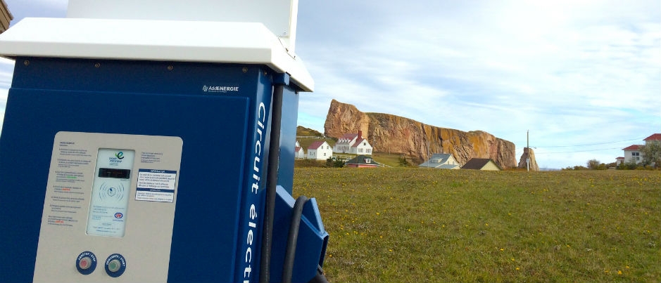 Take a Road Trip in an Electric Car in the Maritime Regions of Québec! - Photo Credit: Ville de Percé Take a Road Trip in an Electric Car in the Maritime Regions of Québec!