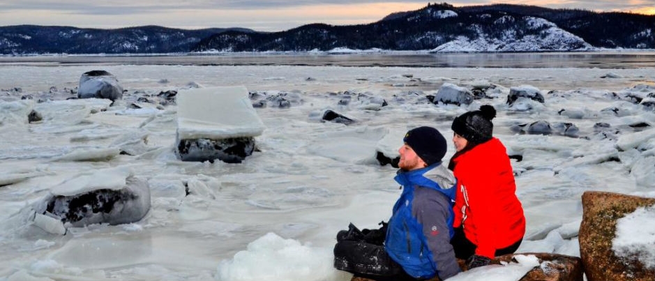 Overlooking the majestic Saguenay Fjord - Photo Credit: Ferme 5 Étoiles Winter Fun at the Ferme 5 Étoiles Holiday Resort