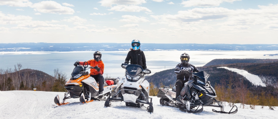 What to See by Snowmobile in Eastern Québec: Chaleur Bay