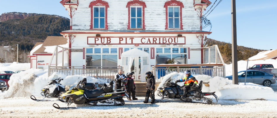Pit Caribou, Percé - Photo Credit: Roger St-Laurent 15 Microbreweries to Visit During a Snowmobile Expedition in Eastern Québec