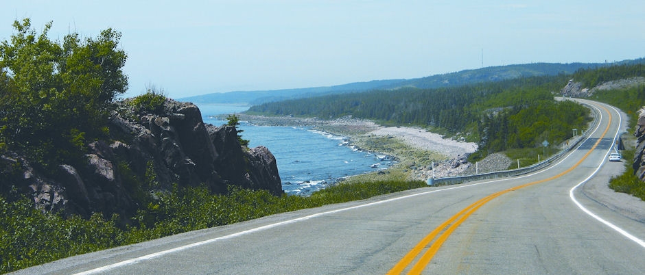 Route 138, Côte-Nord - Crédit photo : Artiom Kusci / Tourisme Côte-Nord - Manicouagan Les routes touristiques : suivez les panneaux bleus!