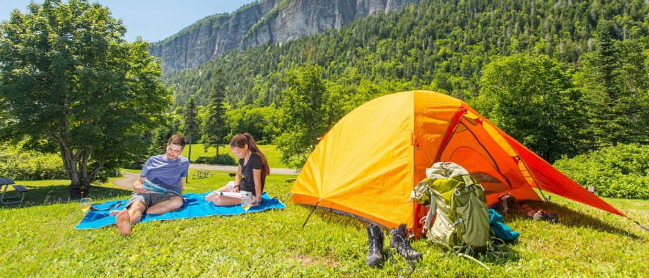 Camping in Forillon National Park - Photo Credit: Mathieu Dupuis/Le Québec maritime Campgrounds in Our National Parks: The Best Spots