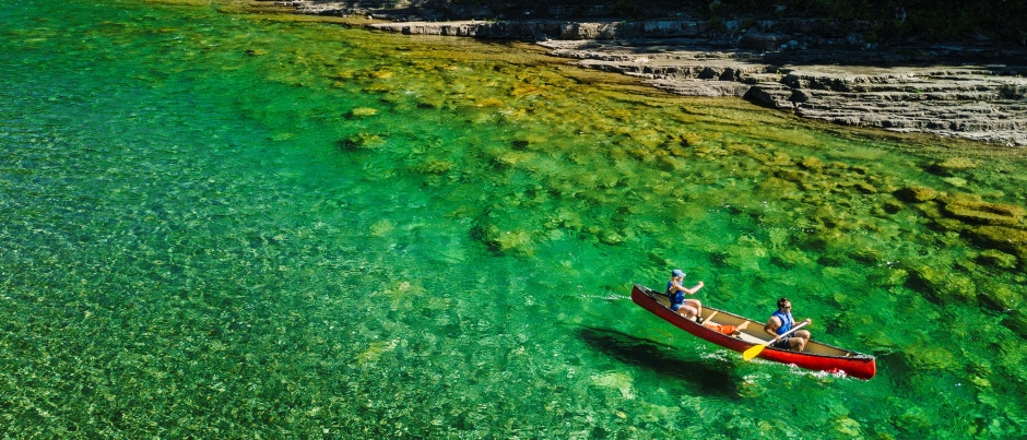 Rivière Bonaventure - Crédit photo : Dylan Page/Tourisme Gaspésie 5 expériences qu’on ne peut vivre nulle part ailleurs qu’en Gaspésie