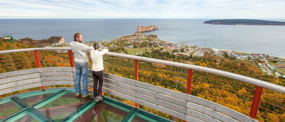 Percé UNESCO Global Geopark - Photo Credit: Roger St-Laurent Fall Hikes in Eastern Québec: What Not to Miss