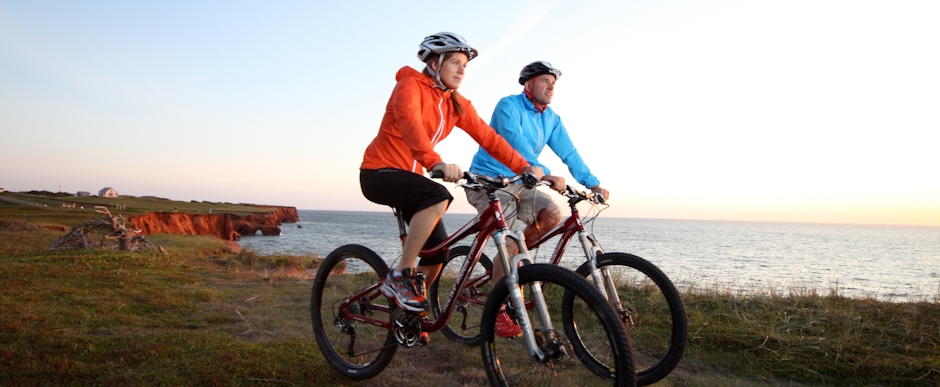 En vélo aux Îles de la Madeleine - Crédit photo : Eric Marchand Mon voyage aux Îles de la Madeleine en vélo