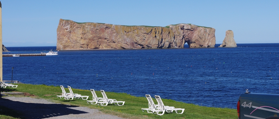 Percé Rock - Photo Credit: Le Québec maritime 48 Hours… in Percé