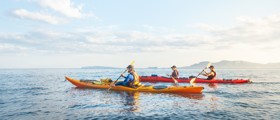 Les régions du Québec maritime : paradis du kayak de mer